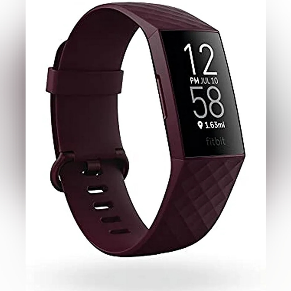 Fitbit Charge 4 (rosewood color) with Addt'l Strap